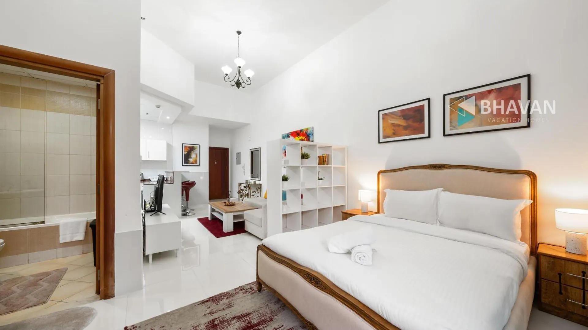 דירה דובאי Contemporary Studio In Marina By Bhavan Vacation Homes